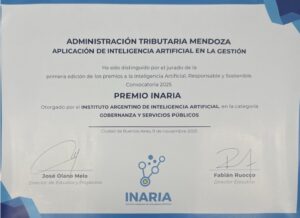 ATM fue galardonada por el Instituto Argentino de Inteligencia Artificial
